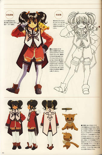 Tales of the Abyss - [ArtBook] Tales of the Abyss Illustrations - Kosuke Fujishima's Character Works